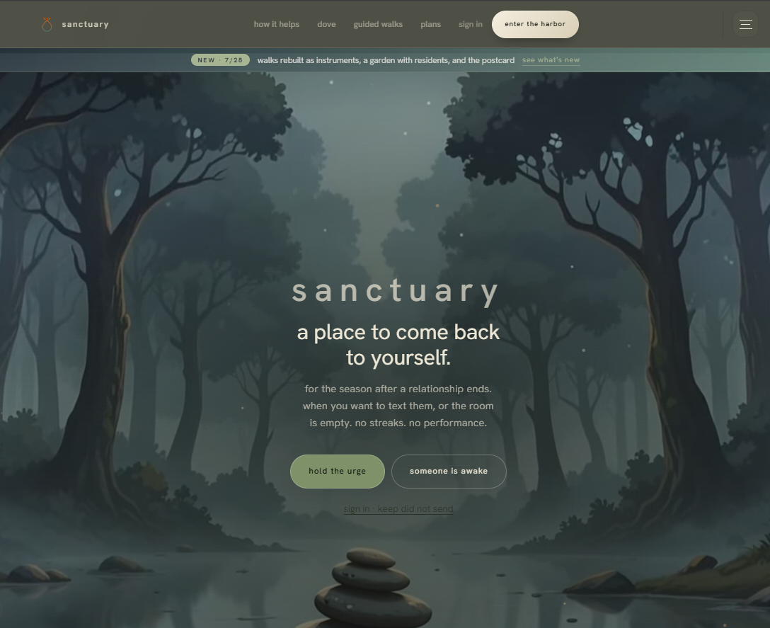Sanctuary: the harbor