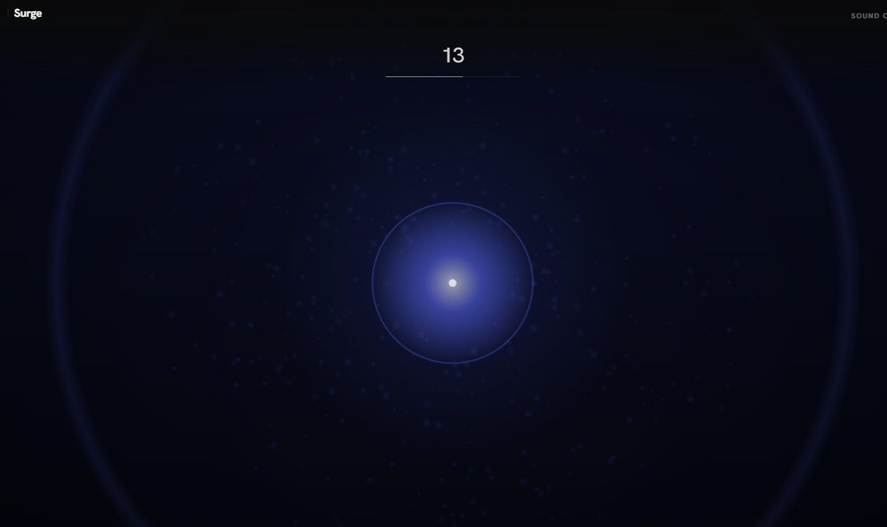 Surge: orienting anchor